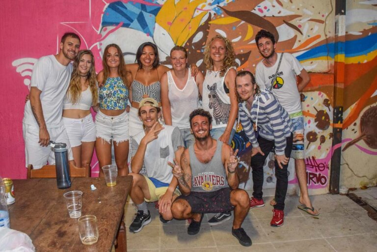 Celebrating Newy Years in Rio de Janeiro while backpacking in Brazil