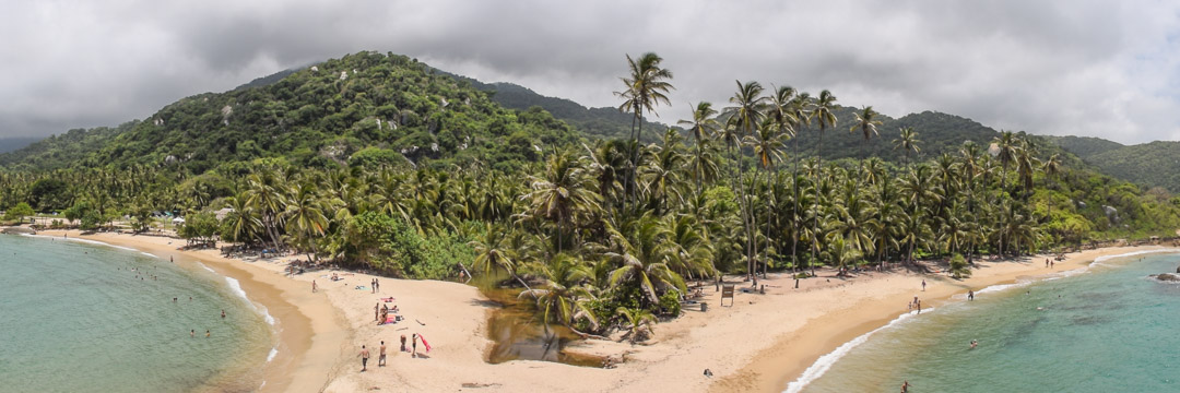 Cabo San Juan is the best place to stay in Tayrona National Park