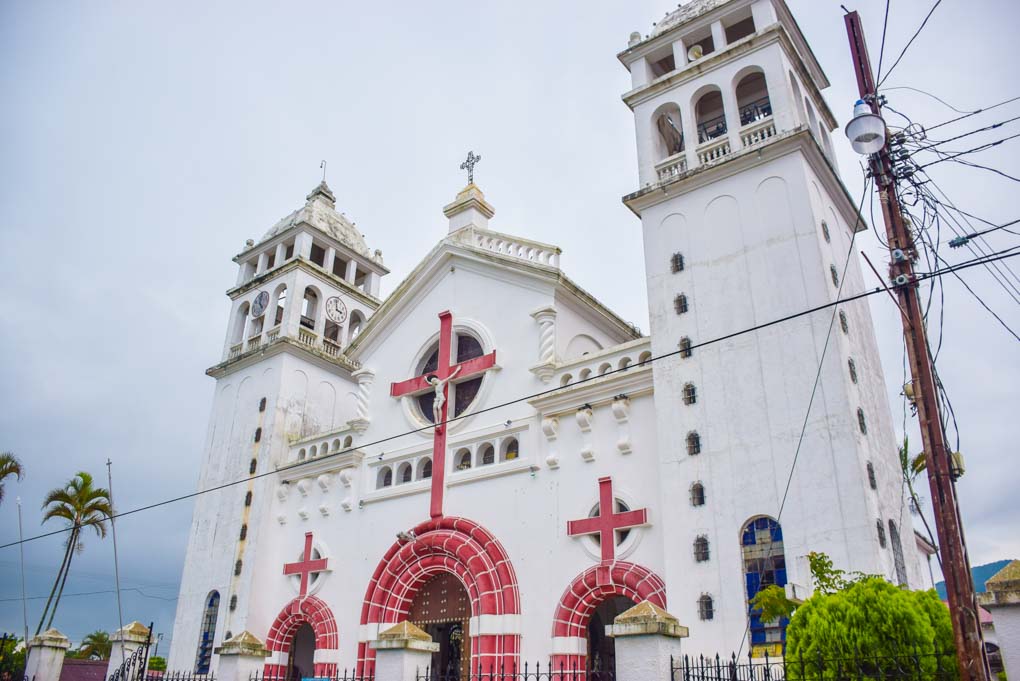 A church in Juayua, El Salvador
