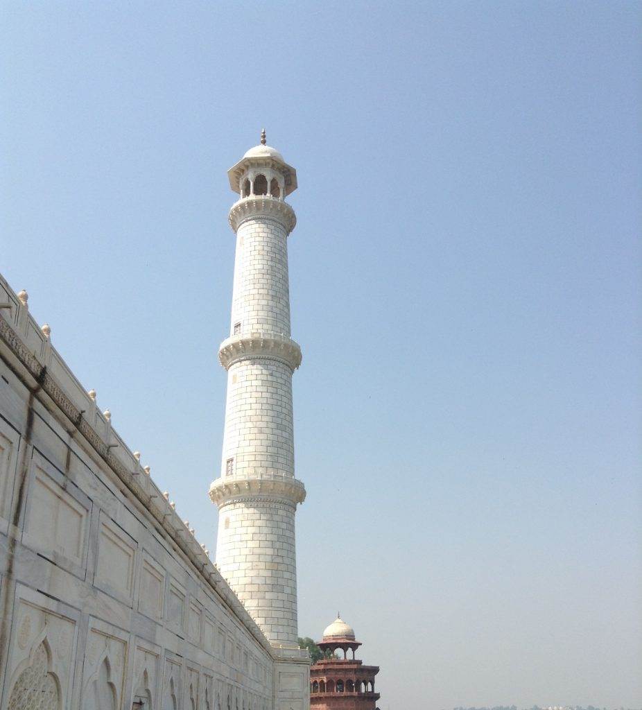 The Taj Mahal is beautiful and worth the trip from Kolkata to Agra