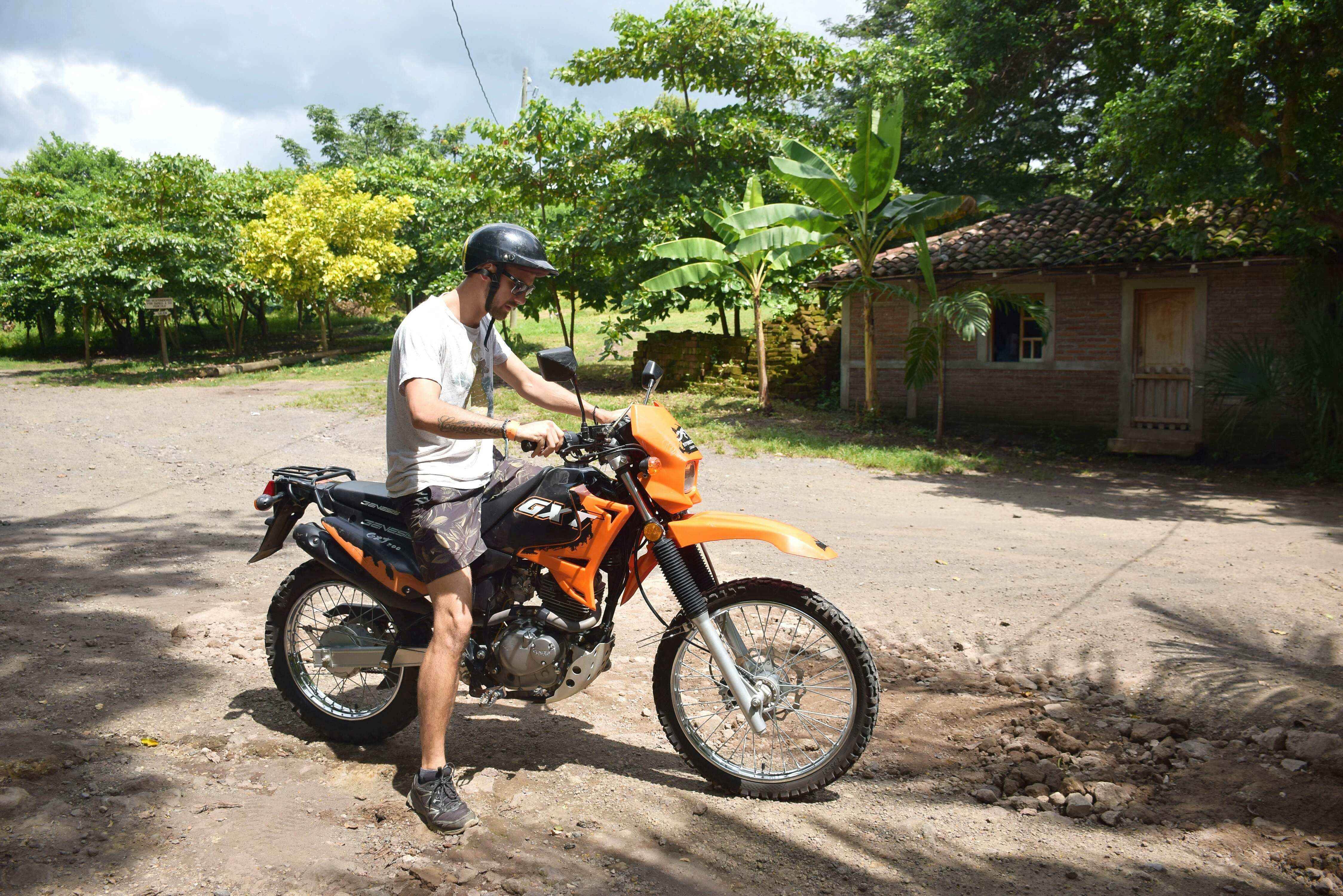Motorbike rental ometepe