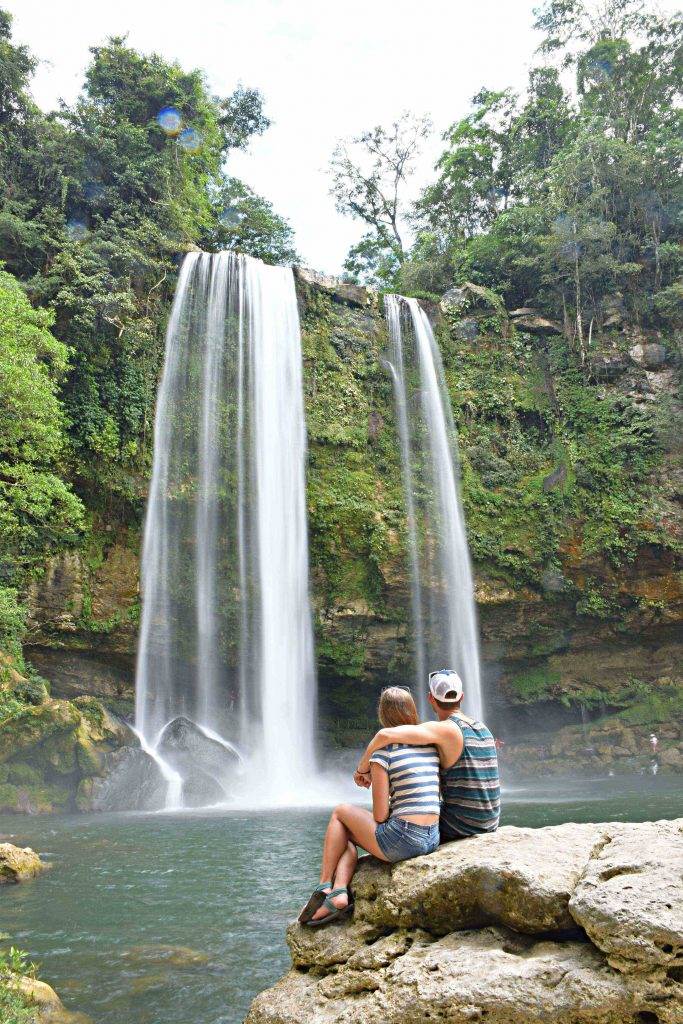 The most beautiful Palenque waterfall