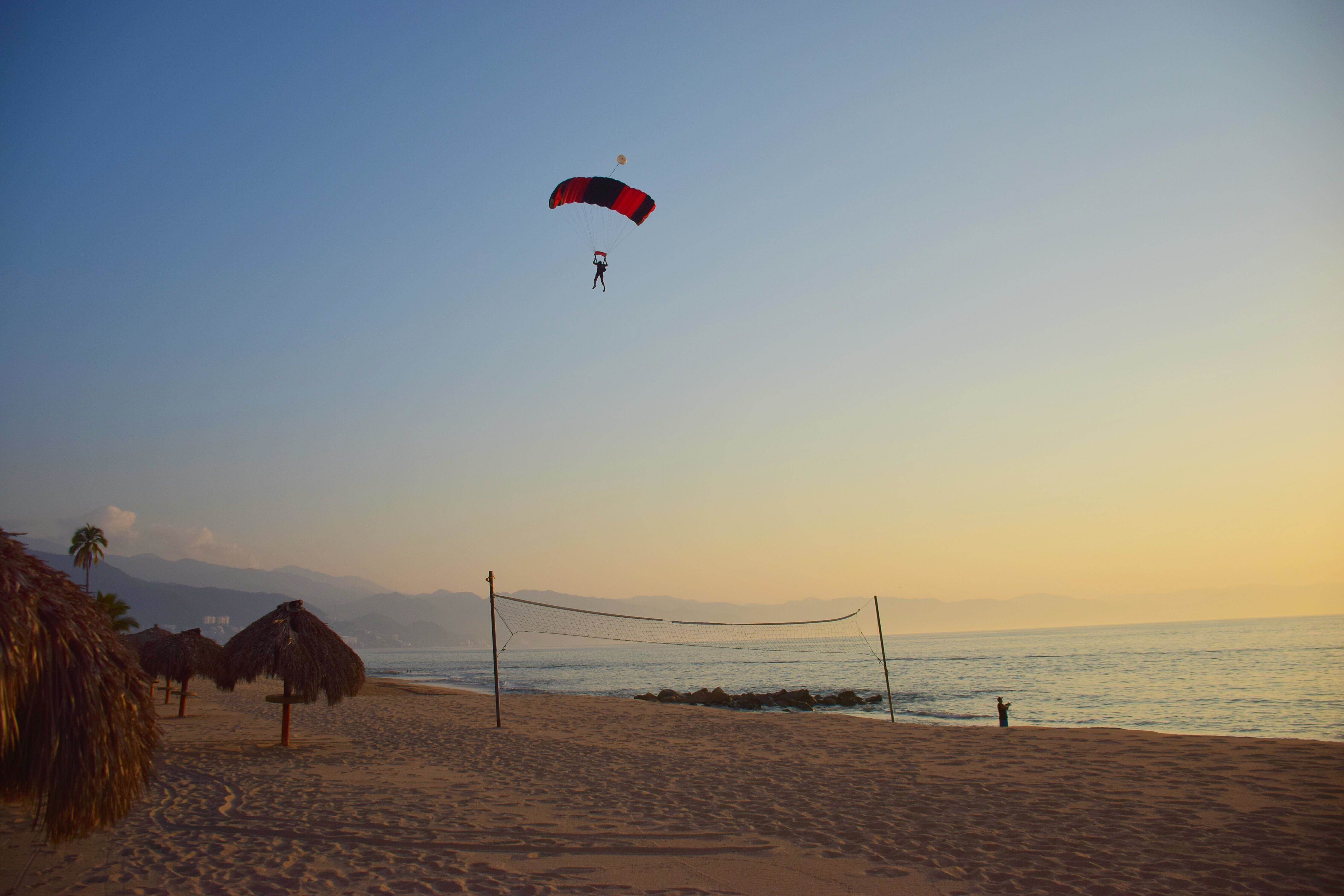 Skydive Puerta Vallarta in the hotel Zone