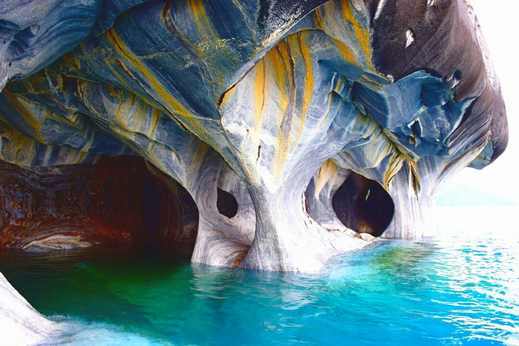 The beautiful Marble Caves