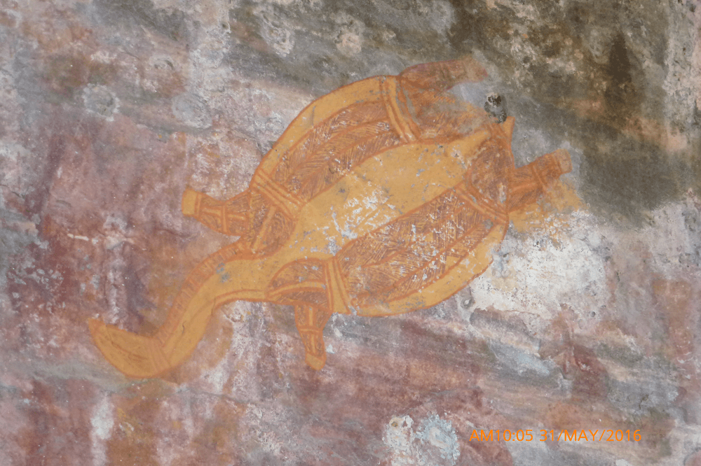 aboriginal artwork in kakadu national park