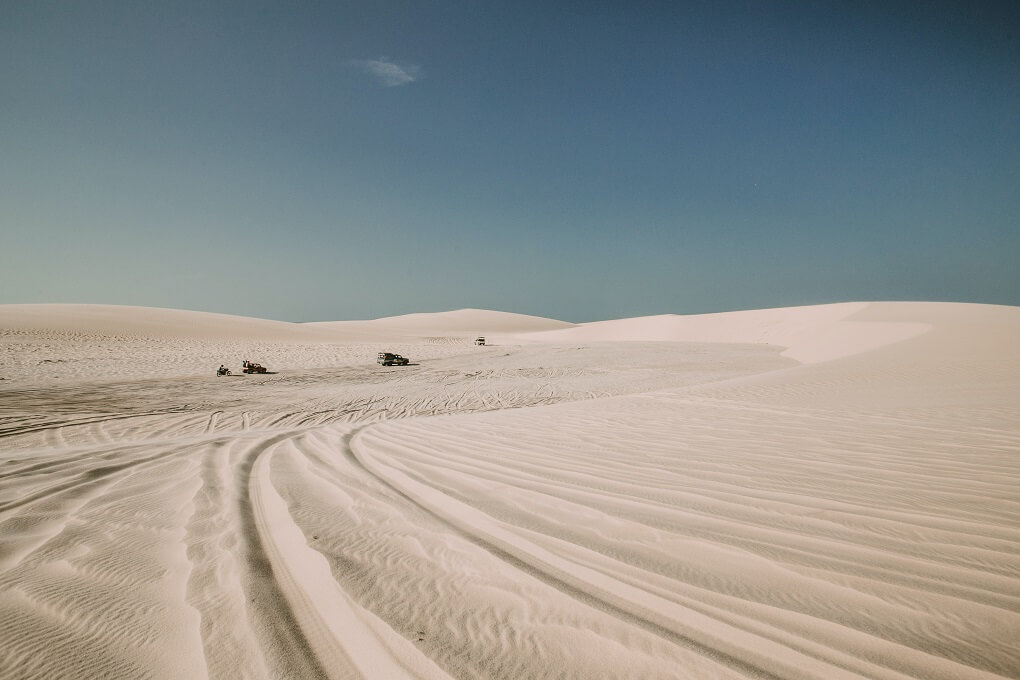 jericoacoara brazil sand dunes