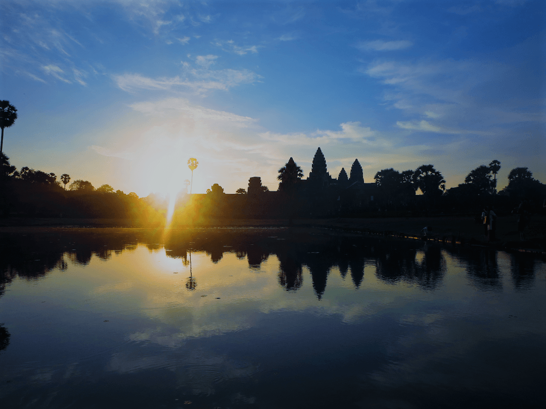 sunrise at angkor wat is amazing