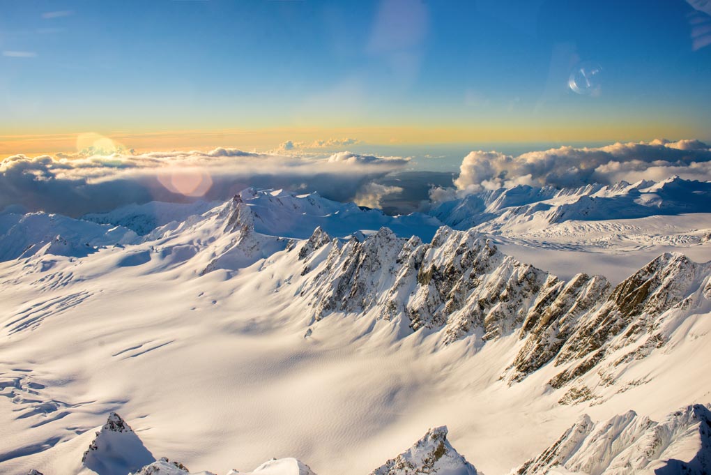 Mount cook Helicopter flight