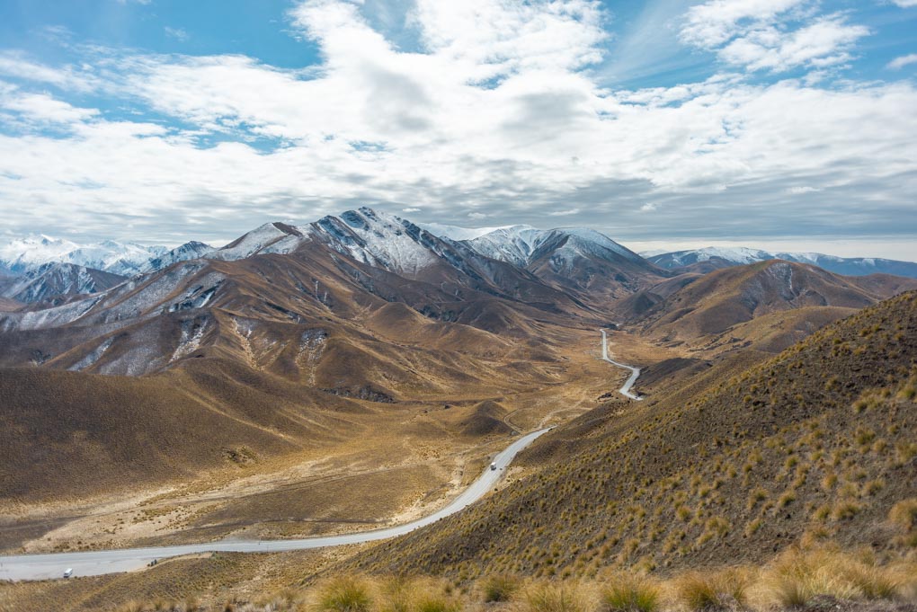 The view from the top of the Lindids Pass lookout hike