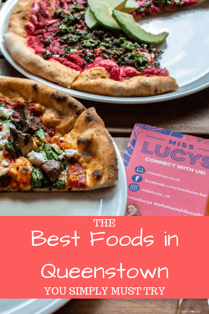 Best foods in Queenstown pin