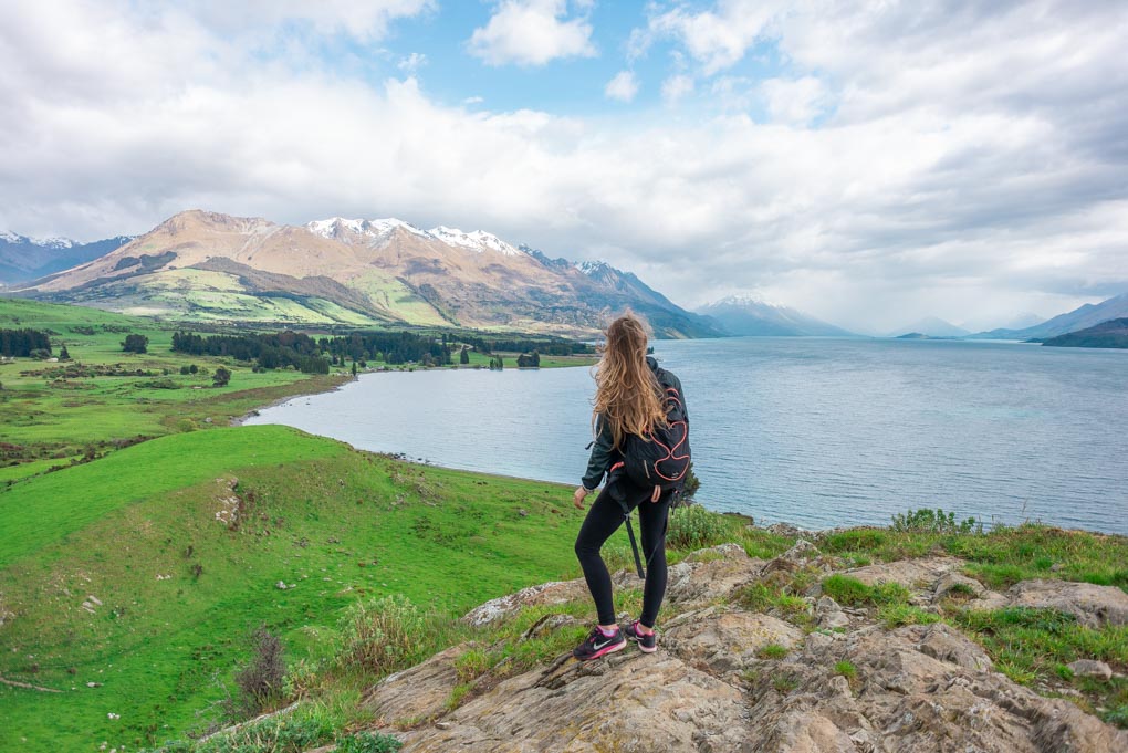 view of lake wakatipu near queenstown