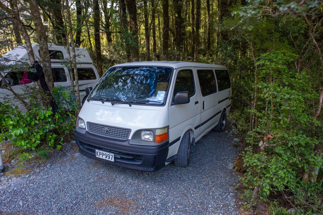 powered campsite at the milford sound lodge