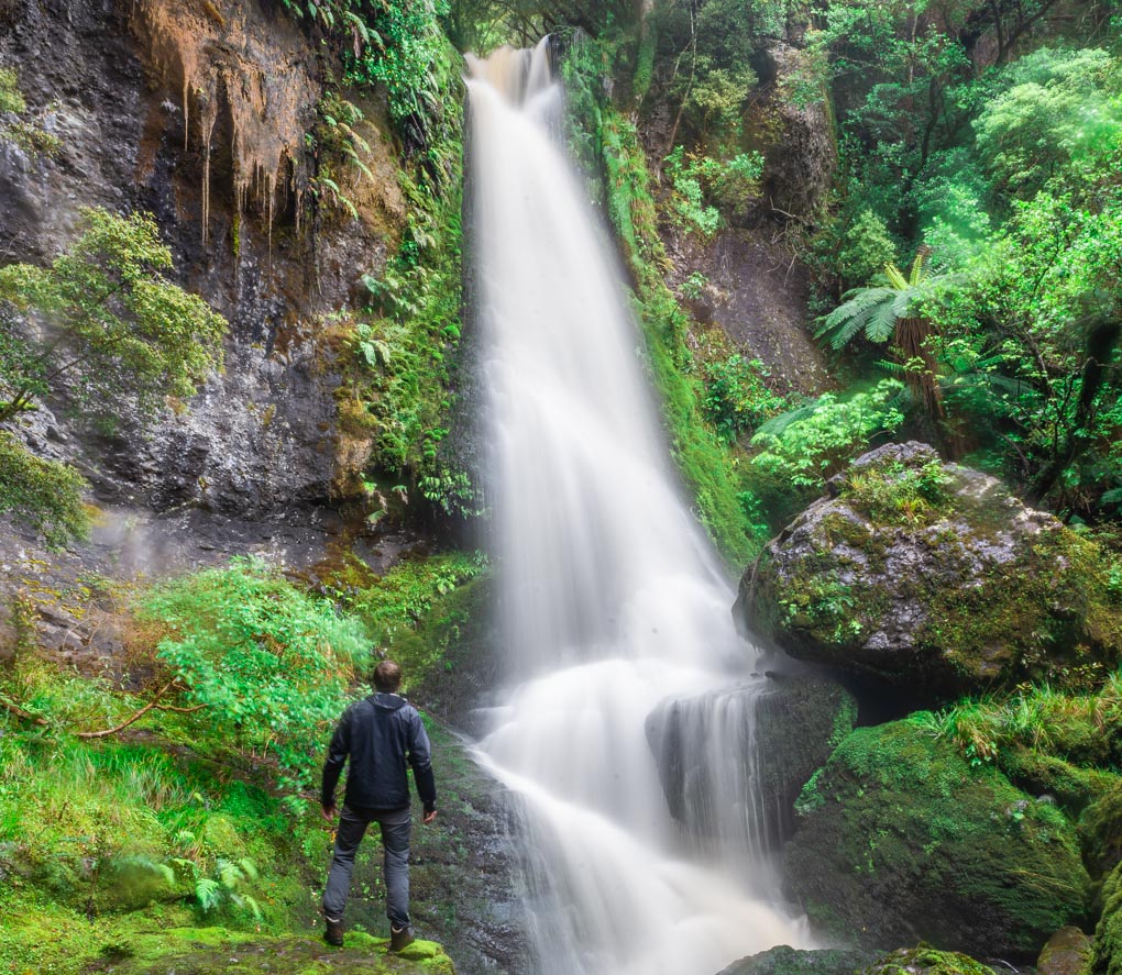 Waipohatu Falls, Catlins, new Zealand