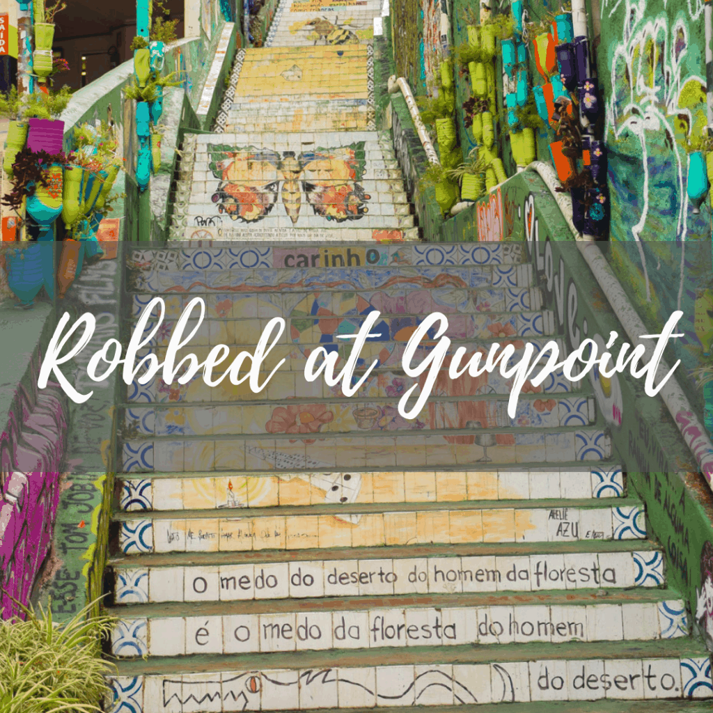 Travel blogging sometimes means visiting places that are not so safe. This happened in Brazil and we got robbed at Gunpoint