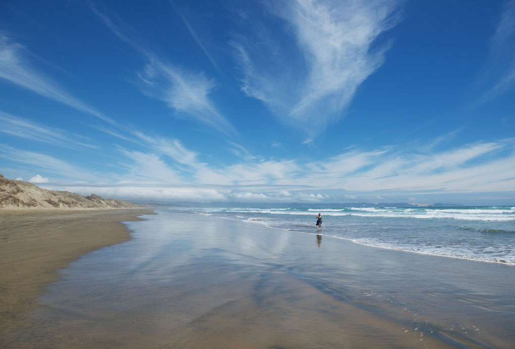 Ninety Mile beach, New Zealand