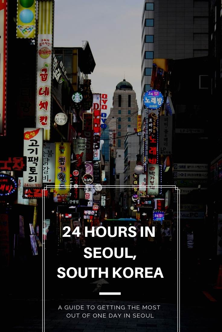 guide to one day in seoul