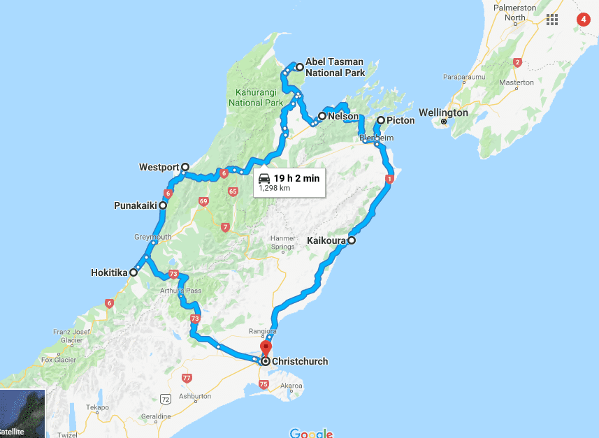 The 10 to 14 day South Island Itinerary