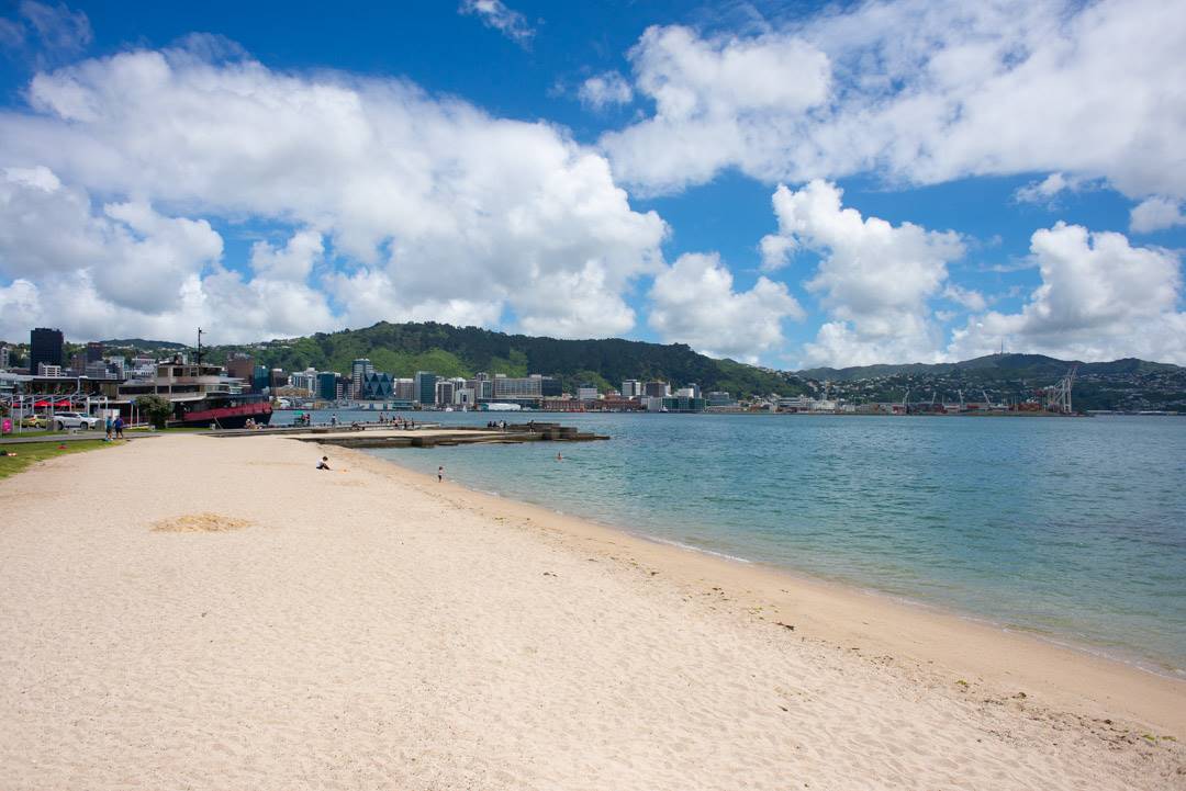 Oriental Parade Beach, Wellington