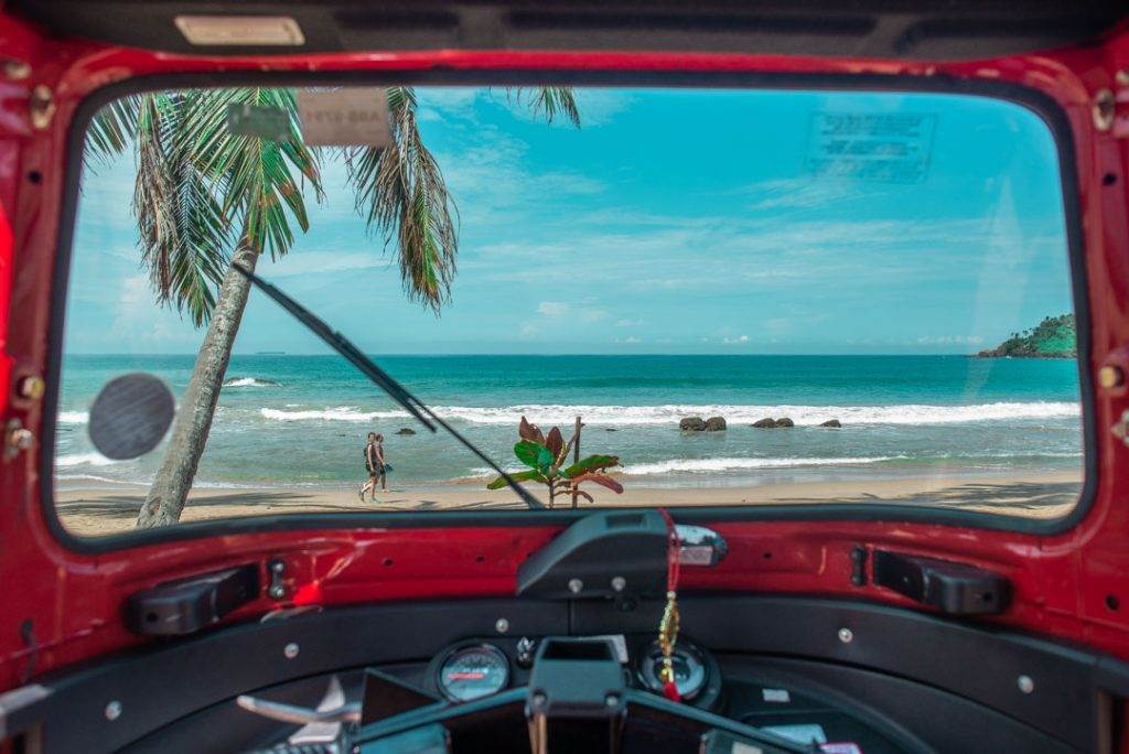 Renting a tuk tuk in Sri Lanka 