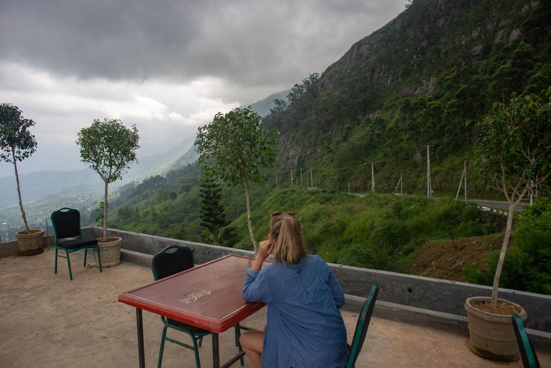 taking in the views around Haputale