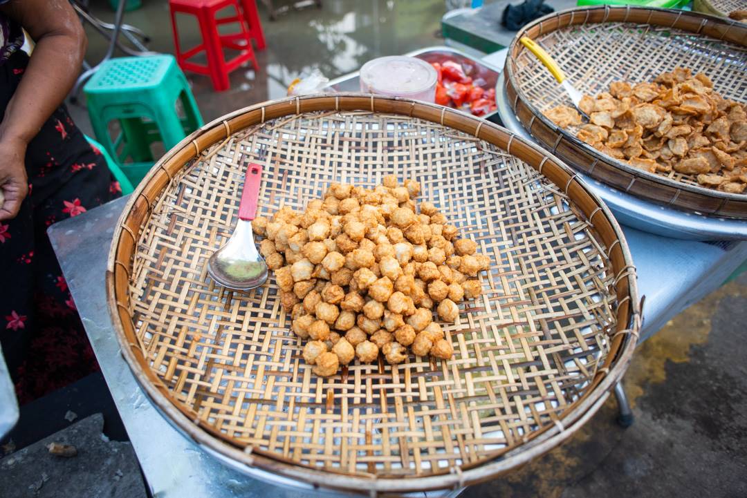 fish balls in yangon myanmar