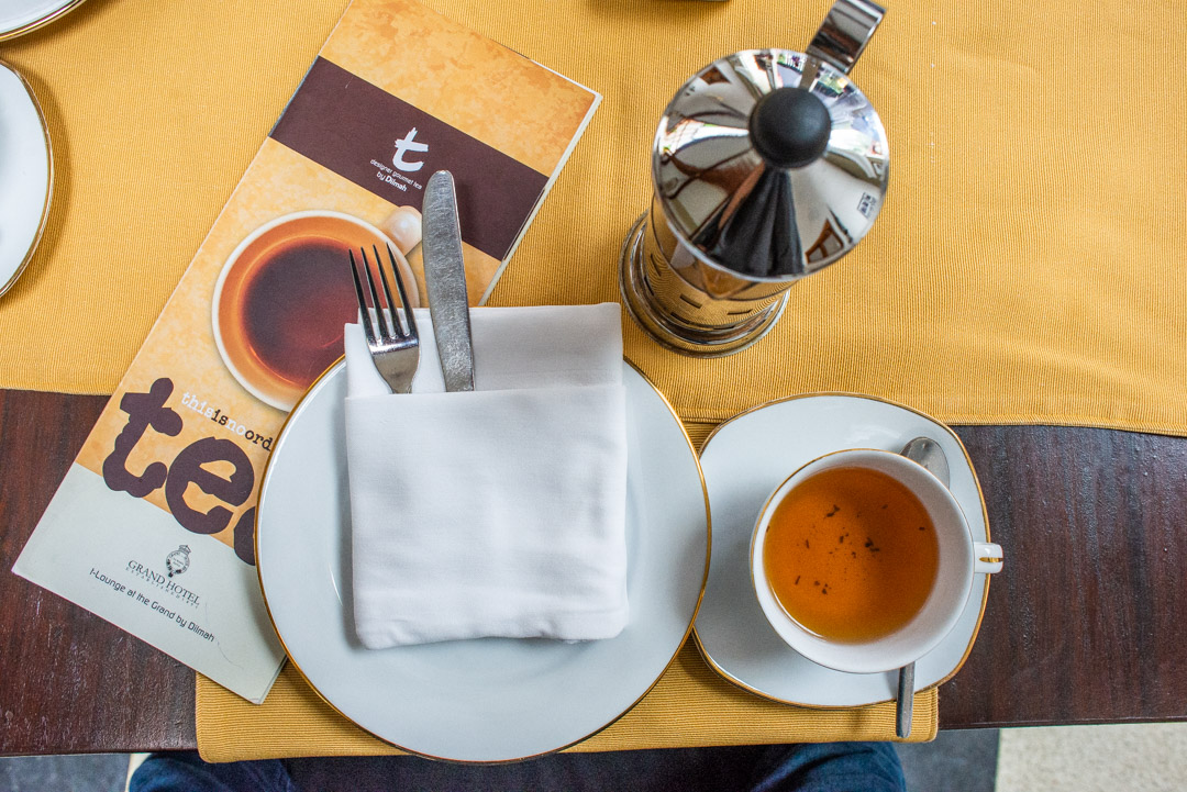 Grand Hotel High tea Nuwara Eliya