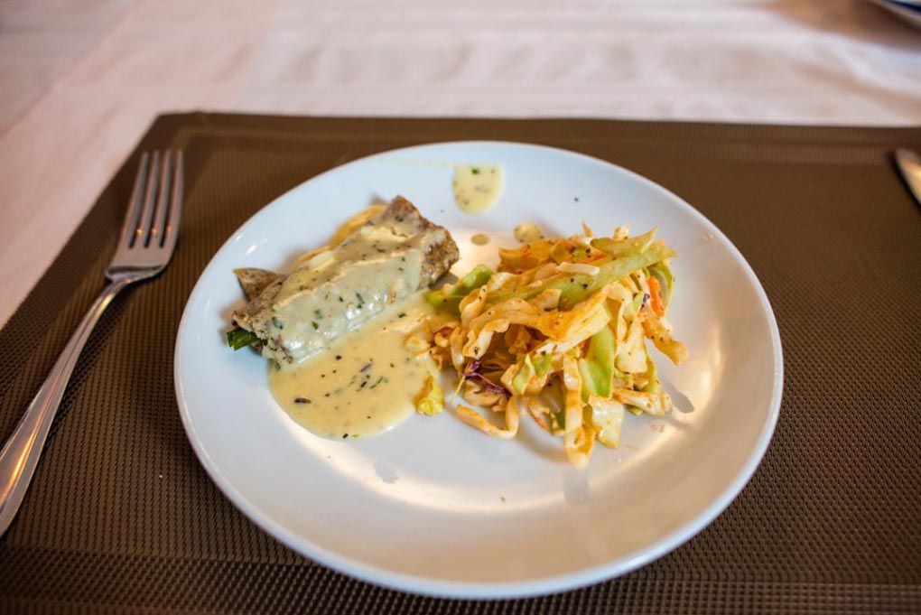 A meal we had on our food tour in Vernon, BC