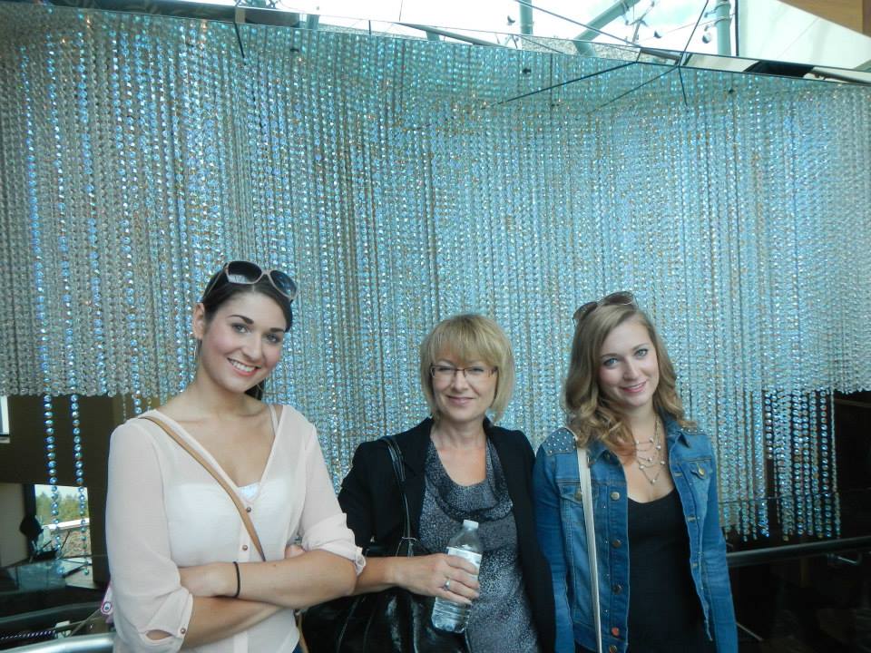 three girls inside Sparkling Hills Resort & Spa