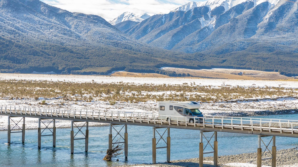 Motorhome hire in New Zealand