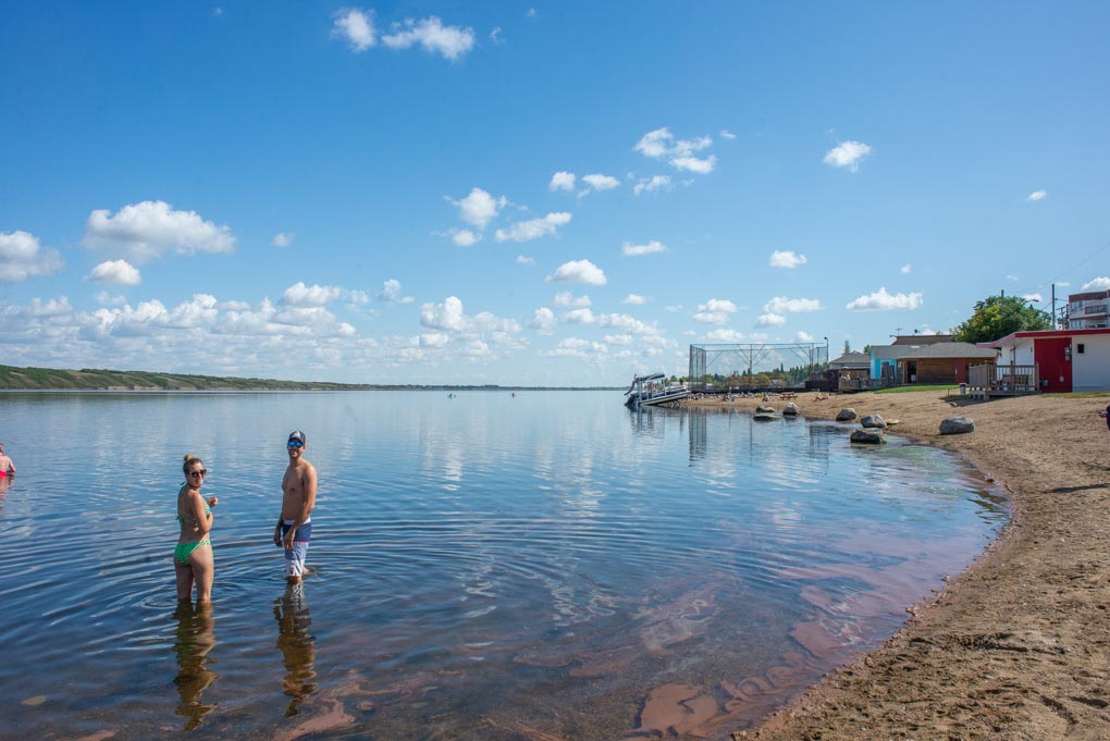 Manitou Lake near Saskatoon
