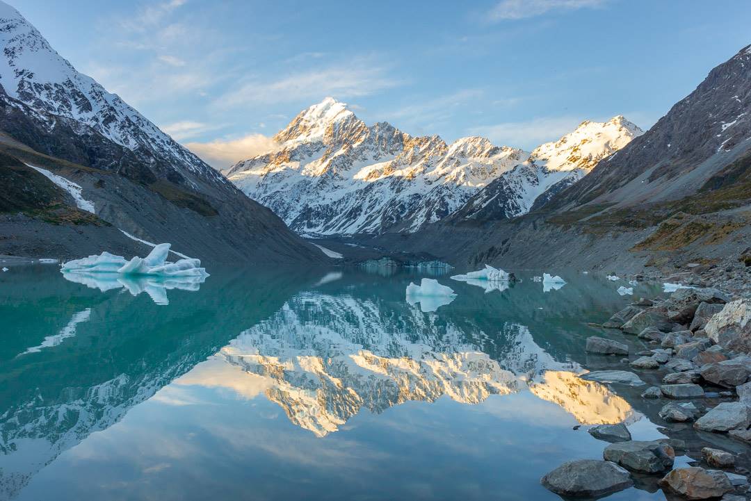 The Hooker Valley Track, Mount Cook National Park