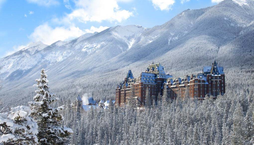 Fairmont Hotel in Banff, Canada