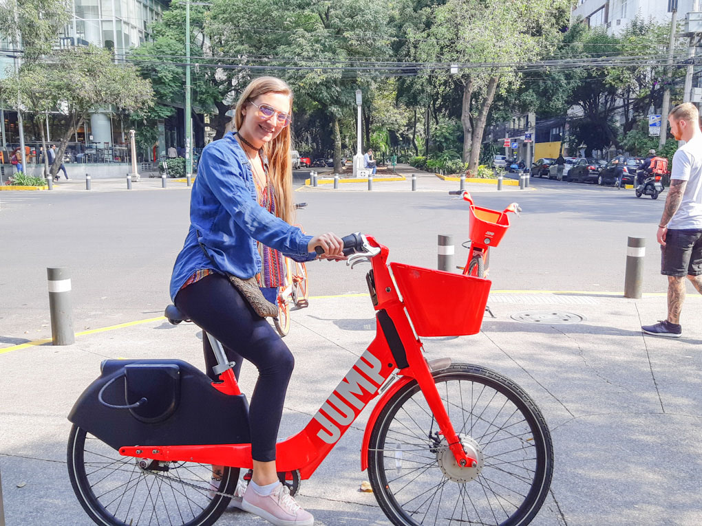 Bike share in Mexico City