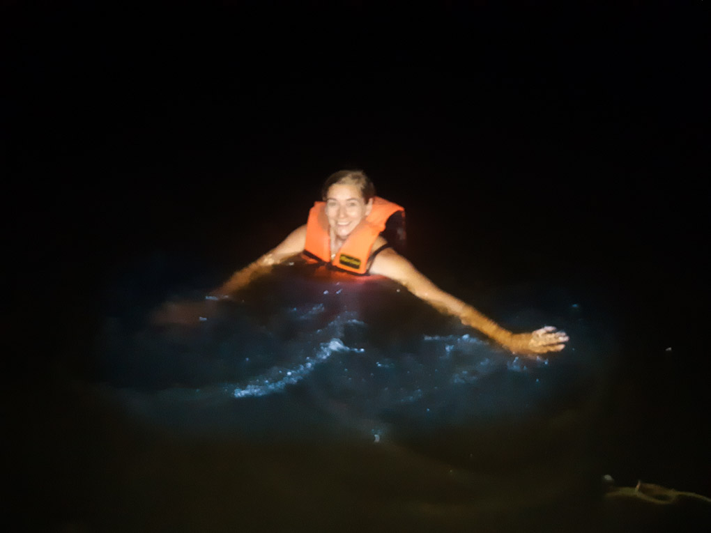 Swimming with Bio-luminescent Plankton in Puerto Escondido