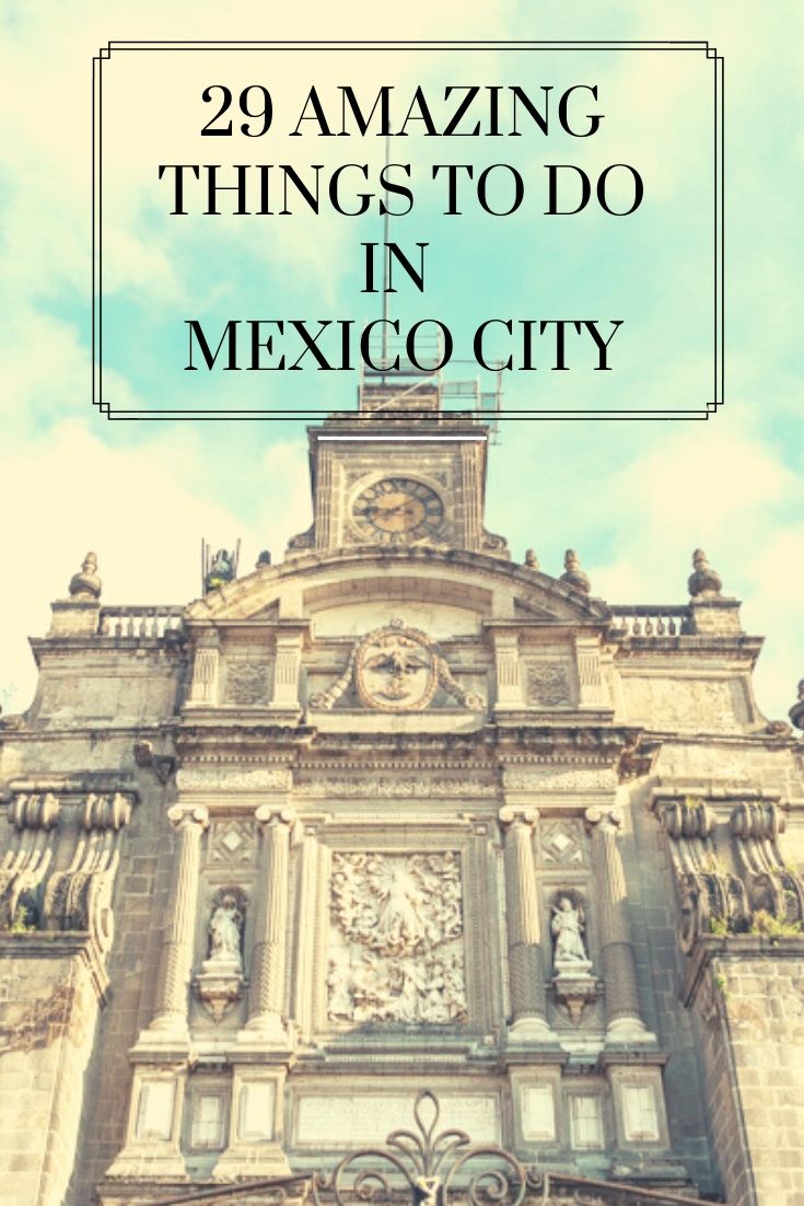 Things to do in Mexico City Pin