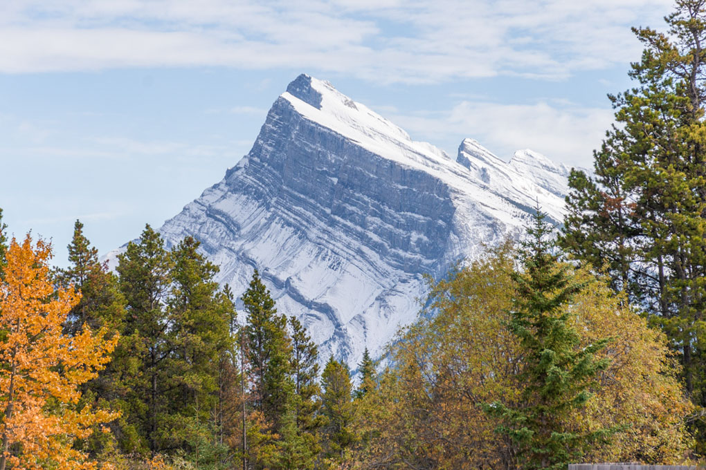 Mt Rundle in Banff, Canada
