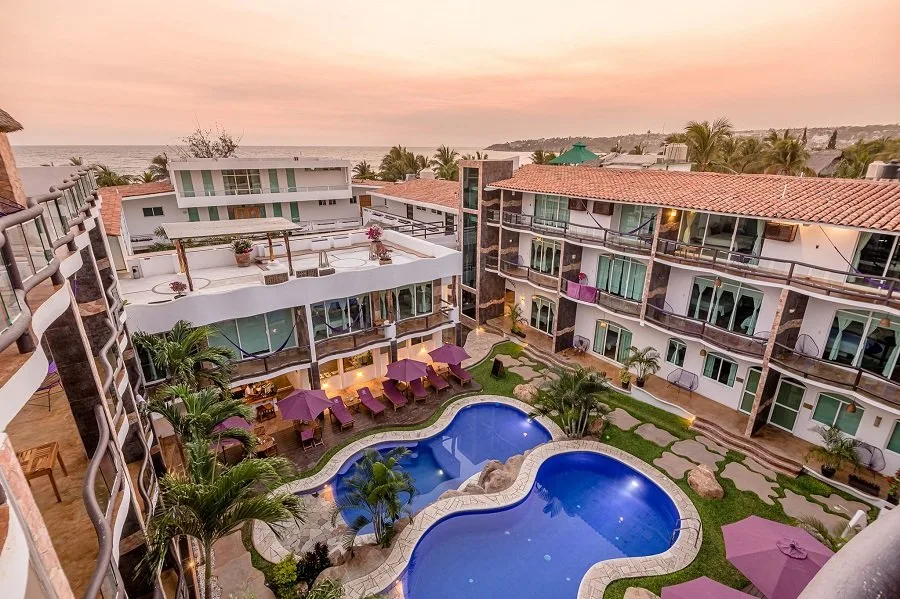 hotel rockaway is one of the best value hotels in puerto escondido
