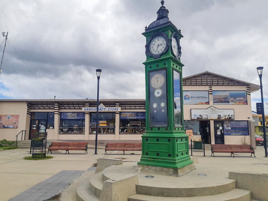 the clocktower in punta arenas chile