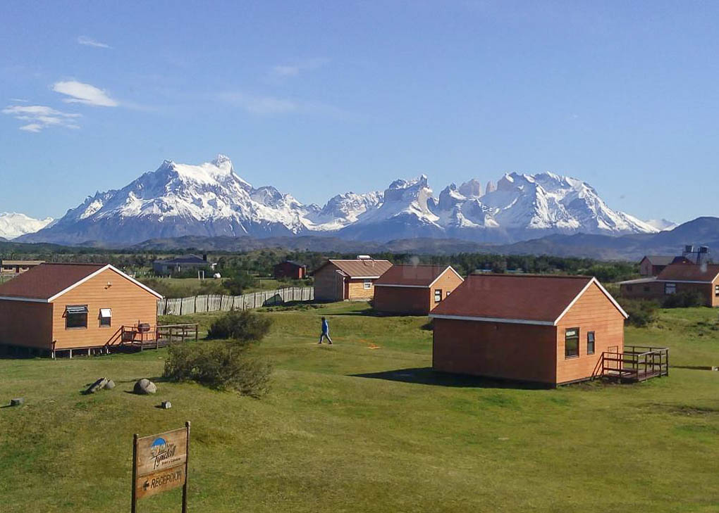 An overview of Cabañas Lago Tyndall