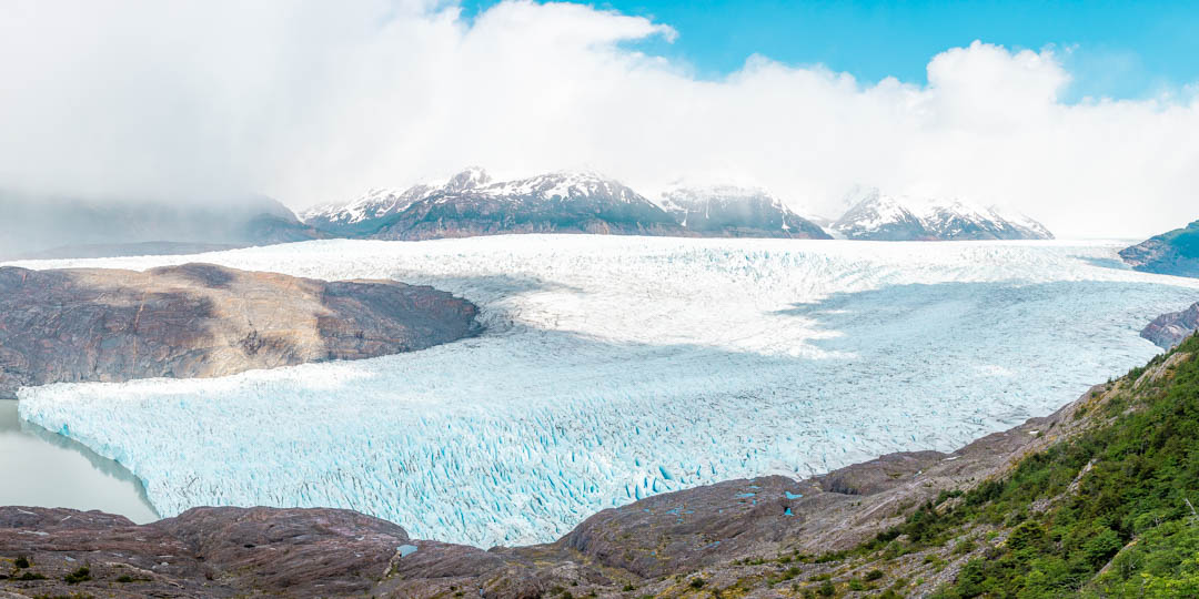 Glacier Grey on the Torres del Paine W Trek