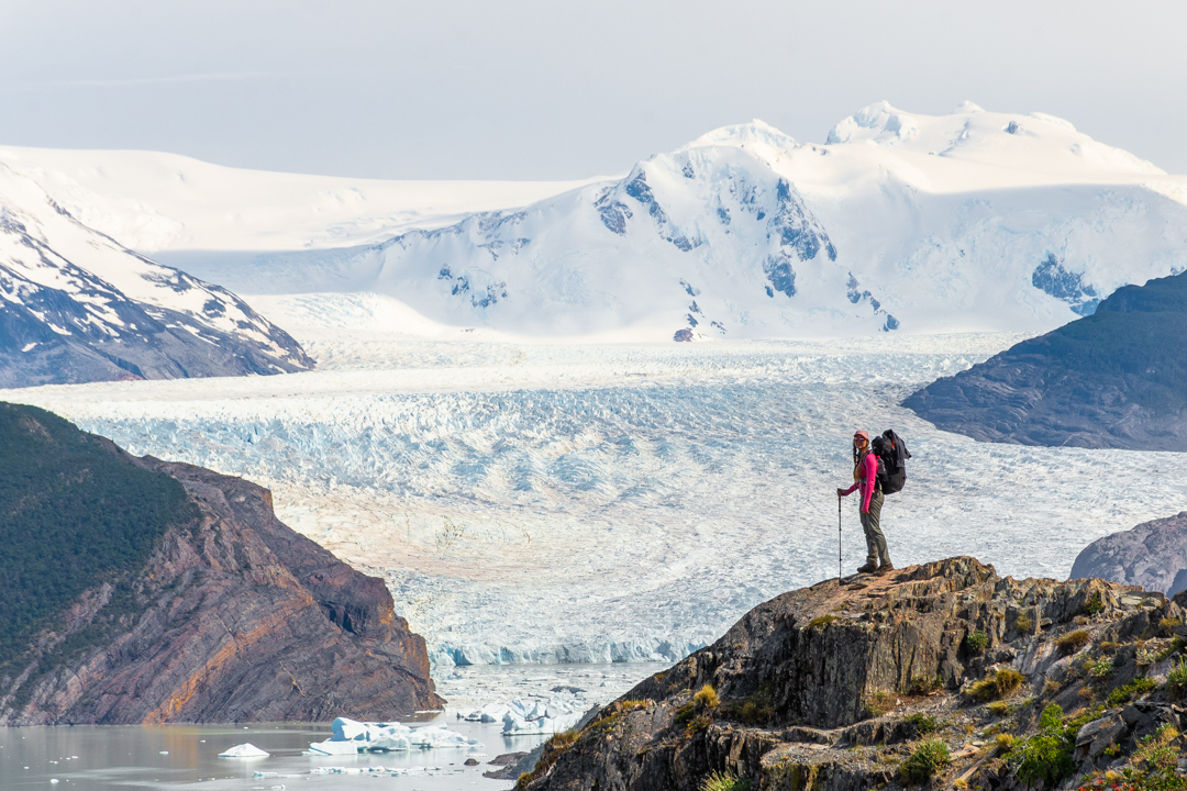 Glacier Grey In Torres del Paine National Park, Chile