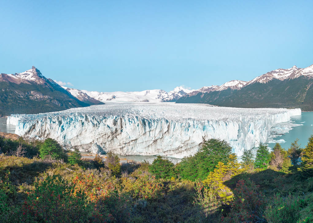 Early morning light on the Perito Moreno Glacier