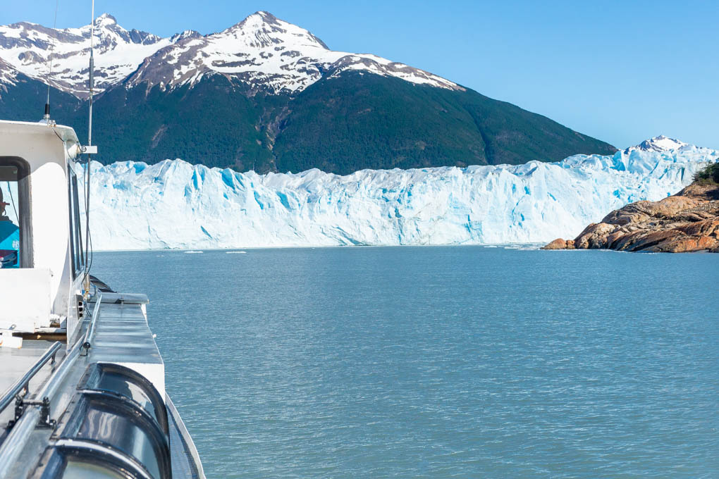 ferry ride on brazo rico to reach the mini trekking starting point