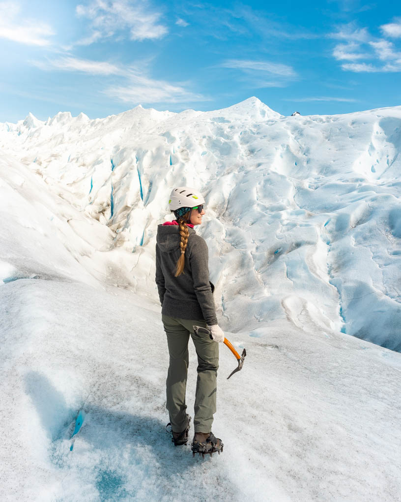 mini trekking on perito moreno glacier