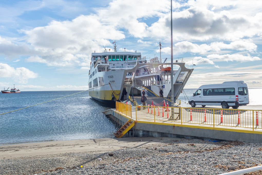 ferry near punta arenas