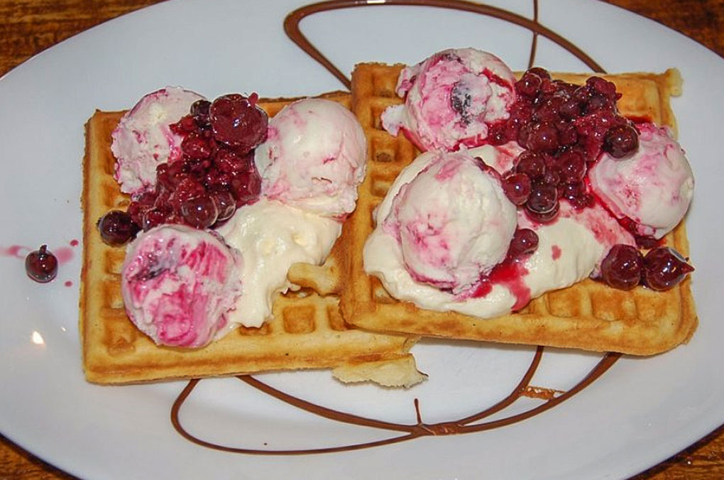 waffles from la wafelria in el chalten