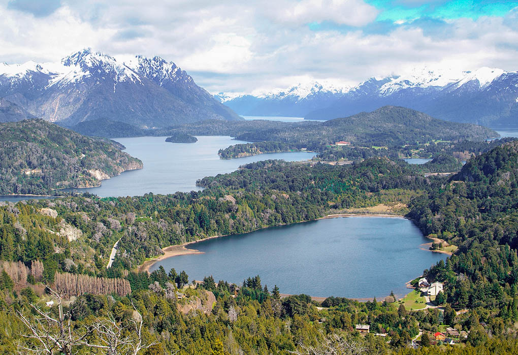 Cerro Campanario in Bariloche viewpoint