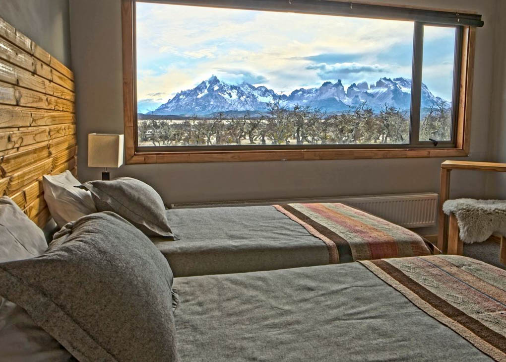 The rooms at Pampa Lodge, Quincho & Caballos