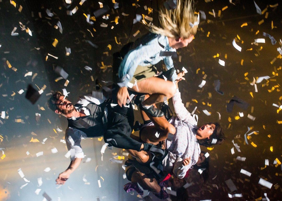 Fuerza Bruta show in Buenos Aires, Argentina