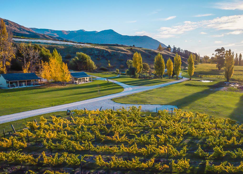 Kinross Cottages in the Gibbston Valley